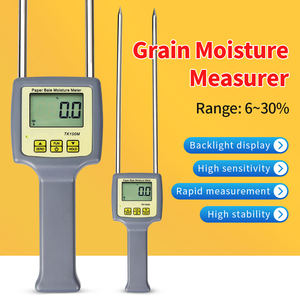 เครื่องวัดความชื้นเมล็ดพืชดิจิทัลใหม่ <span class=keywords><strong>TK25G</strong></span> เครื่องวิเคราะห์ความชื้นเมล็ดพืช LCD 6-30% มีความแม่นยำสูงสำหรับเมล็ดถั่ว - Product Image 3