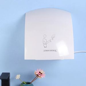 Sèche-mains mural à capteur ABS à grande vitesse Séchoirs rotatifs d'occasion automatiques pour usage domestique Meilleur sèche-mains électrique - Product Image 2
