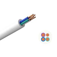 Cable eléctrico BV BVV BVVB Cable único/doble/plano Cable de alimentación RV Rvv Rvvvb Cable eléctrico Flexible de cobre puro sólido