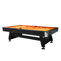 Table de billard MDF 7FT 8FT 9FT la plus populaire à prix abordable avec système de retour de billes