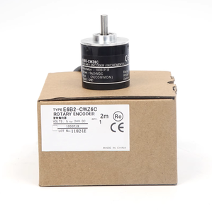 Dia40mm poros padat DC12 ~ 24V E6B2-CWZ5B PNP kolektor Output ABZ tiga fase jenis Incremental <span class=keywords><strong>Rotary</strong></span> Encoder 100 ~ 2000 P/R - Product Image 5