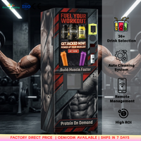 Distributeur automatique de boissons protéinées pour la salle de sport, machine à préparation rapide de shakes protéinés pour la pré-entraînement, pour les centres de fitness
