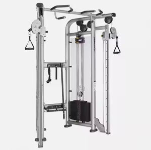 Equipo de <span class=keywords><strong>Gimnasio</strong></span> Comercial, Máquina Multifuncional de Musculación, Estación de Ejercicio Ajustable con <span class=keywords><strong>Polea</strong></span> Doble, Material de Acero - Product Image 4