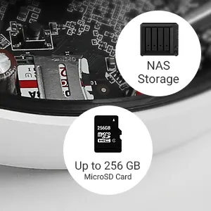 كاميرا Ptz CCTV 4X للتصوير البصري H.265 + IP66 wdrm و SD كشف الحركة كاميرا PTZ IP صغيرة - Product Image 6