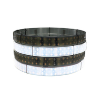 JINXIN-Ensemble de diodes électroluminescentes de haute qualité, 10 rangées, 20 rangées, blanc pur, 12V