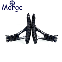 Paddle Shifter Setir Mobil Berbahan Serat Karbon Khusus untuk Infiniti G25 G35 G37 Q50 R35 dan Nissan 370 370Z