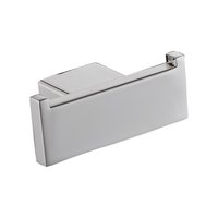 HONGDEC Porte-serviettes mural en nickel brossé, acier inoxydable, ensemble complet d'accessoires de salle de bain
