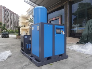 Estación de lubricación de tornillos 4 en 1 lubricada por frecuencia variable con imán de 16 barras, 15KW, estacionaria, con motor de bomba y motor. - Product Image 3