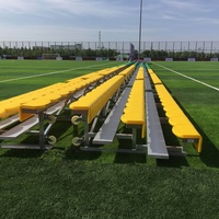 Gradins de gymnastique en aluminium mobiles de football pointe et rouleau Portable tribune d'événement Sport stade banc siège métal Tribune support