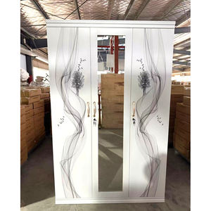 Armoire métallique à 3 portes, vente directe usine Luoyang, 20 ans d'expérience, armoire de rangement verrouillable en acier avec penderie pour chambre à coucher - Product Image 1