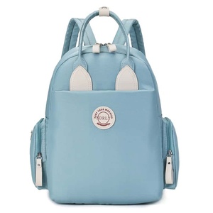 Polyester Rabbit Ear <b>Backpack</b> Waterproof Zipper Closure Soft Handle Women Daily Use Wholesale - Product Image 1