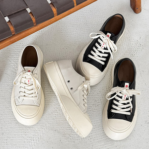 Zapatos de Cuero Genuino de Alta Calidad, con Suela Gruesa Acolchada, que Aumentan la Altura, Elegantes, con Cordones, Casuales, para Caminar - Product Image 2