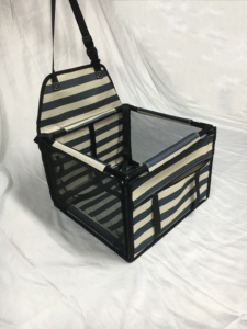 <b>For</b> Amazon Custom <b>Dog</b> <b>Car</b> Travel Safety <b>Carrier</b> Oxford Folding Pet Booster Bag Traveler's Cage - Product Image 5