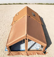 Tente de camping gonflable de haute qualité, imperméable, à ouverture automatique rapide, grand espace, tente familiale de luxe pour l'extérieur, 3000 mm