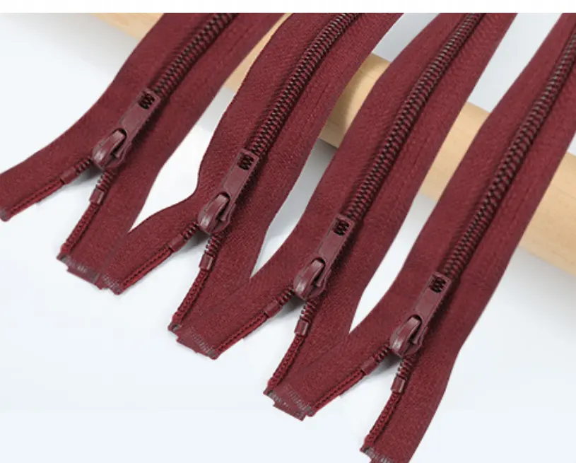 Zíper De Costura Colorido, 5 # Nylon Zippers 60,70cm Open End Zip para Encerramento Costura DIY Sacos Vestuário Vestuário Acessórios