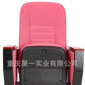 Silla de Auditorio Plegable con Marco Metálico y Reposabrazos para Cine, Escuela, Hotel y Uso Comercial - Product Image 3