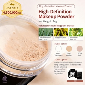 Poudre libre fixatrice de maquillage waterproof, végane, HD, translucide, fini mat - Product Image 6