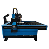 Petite table à plasma de travail 4x4 coupeur cnc à plasma de découpe de métal avec table de découpe à l'eau