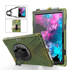 GSCASEกันกระแทกไฮบริดสําหรับMicrosoft <span class=keywords><strong>Surface</strong></span> <span class=keywords><strong>PRO</strong></span> 4 5 6 <span class=keywords><strong>7</strong></span> GO 1/2/3 360 ป้องกันกรณี - Product Image 1