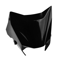 Protection de phare Surron Ultra Bee compatible avec la moto électrique tout-terrain UltraBee, noir pur, masque de phare haute performance pour motocross, pièce pour vélo électrique
