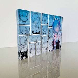 Rem Re:<span class=keywords><strong>Zero</strong></span> - Commencer une nouvelle vie dans un autre monde - Marchandises d'anime - Ornement de bureau 2D - Brique en acrylique cristallin - Product Image 3