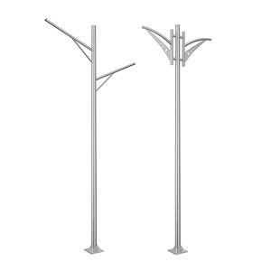 ストレートポール防水ランプポスト中国亜铅メッキアンカーボルト3m 4m 5m 6m 7m 8mケニアの街灯ポール - Product Image 4