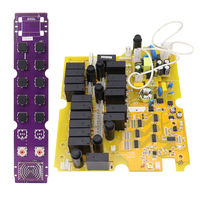Control Remoto Inalámbrico Universal Industrial de 10 Botones para Grúa, Transmisor y Receptor Inalámbricos para Cabrestante Eléctrico