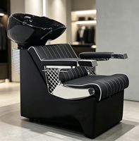Meilleure Vente : Fauteuil de Lavage Moderne Robuste avec Bac en Céramique pour Salon de Beauté