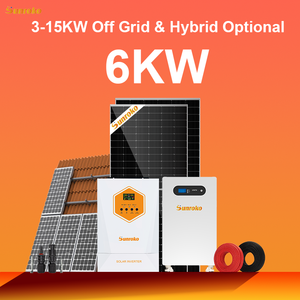 Sistema <span class=keywords><strong>de</strong></span> Generación <span class=keywords><strong>de</strong></span> Energía Fotovoltaica Sunroko <span class=keywords><strong>de</strong></span> 3000W 5Kw 8000W 12Kw, Sistema <span class=keywords><strong>de</strong></span> Energía <span class=keywords><strong>Solar</strong></span> Fuera <span class=keywords><strong>de</strong></span> la Red <span class=keywords><strong>para</strong></span> el Hogar - Product Image 1