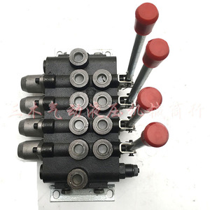 Válvula de control direccional de cinco vías serie Zs L118, distribuidor hidráulico manual de 40 mm para productos petrolíferos, instalación roscada - Product Image 2