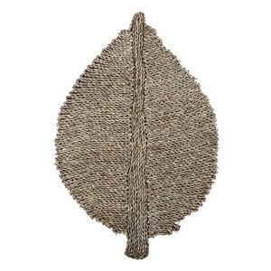 Tapis de plage en jonc de mer en forme de feuilles, de bonne qualité, du Vietnam, avec de beaux produits - Product Image 1