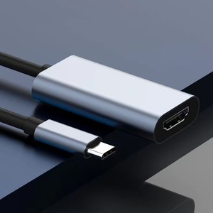 Type C To <b>Hdmi</b> Converter 4K Hd <b>Cable</b> 76mm Length For Screen Casting - Product Image 3