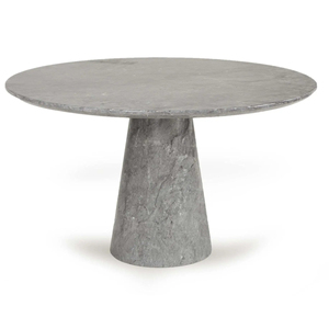 <span class=keywords><strong>Mesa</strong></span> de comedor redonda de piedra natural y mármol <span class=keywords><strong>gris</strong></span>, decoración moderna de <span class=keywords><strong>alta</strong></span> gama para restaurante, bar, cafetería y tienda, muestra gratis - Product Image 1