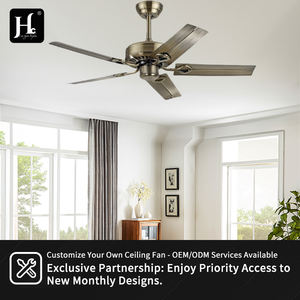 Ventilateur de plafond en bronze de 42 pouces avec lumière et télécommande, ventilateur à 5 pales avec lumière, luminaire suspendu pour chambre à coucher, ventilateur avec lumière - Product Image 5