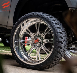 Jantes de <span class=keywords><strong>camion</strong></span> en alliage d'aluminium forgé à rebord profond personnalisées 24x14 26x14 26x16 8x170 8x180 6x135 6x139.7 pour F150 - Product Image 4