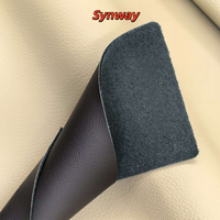 Cuir synthétique TPU Napa Texture 1,2 mm, tricoté, imperméable, résistant à la moisissure et au sel, pour sièges de voiture, canapés, chaises et meubles