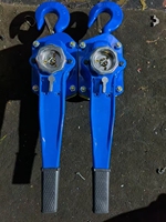 Haute qualité 1 tonne bleu 6 tonnes 3 tonnes couleur personnalisée chaîne levier bloc palan palan outils de levage en acier