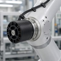 Moteur BLDC Outrunner RT10050-31B 100mm 48V 31KV 1800W 20Nm pour articulation robotique Cobot OEM