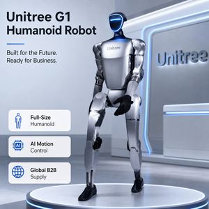 Robot Humanoide Programable Unitree Edu para Exhibiciones Interactivas en Salones de Eventos con Datos en Tiempo Real, Unidad de Demostración Comercial con IA - Product Image 1