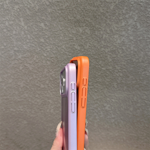 เคสโทรศัพท์ลายเลเซอร์แบบเรเดียลคุณภาพสูงสำหรับ iPhone 18 17 16 15 Pro Max ขอบเคลือบไฟฟ้า ป้องกันการกระแทก - Product Image 5