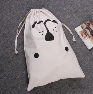 Sac en coton coloré avec cordon de serrage, disponible en plusieurs tailles - Pochette en tissu écologique réutilisable pour emballage cadeau tendance, commande en gros - Product Image 4