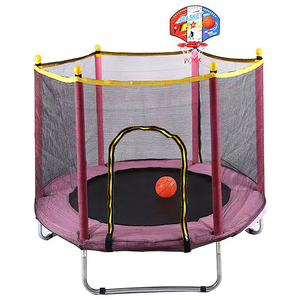 Trampoline de jardin pour enfants en gros avec filet de sécurité - Product Image 5
