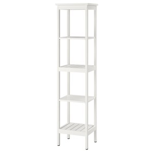 White 4-Tier Bamboo Wooden <strong>Storage</strong> Rack Space-Saving <strong>Corner</strong> Shelf for Bathroom or Living Room for Plant Stand or Display <strong>Unit</strong> - Product Image 2