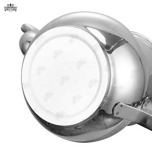 Théière en acier inoxydable, théière <span class=keywords><strong>marocaine</strong></span>, bouilloire à café et thé, théière à feuilles entières avec infuseurs, bouilloire à eau - Product Image 6