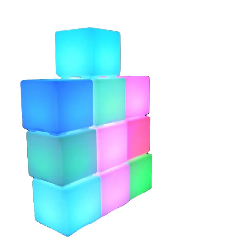 ไฟ Led Cube/ไฟ Led Cube/40*40*40ซม. ที่นั่งลูกบาศก์ Led