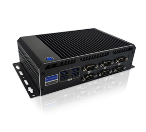 พีซีอุตสาหกรรมไร้พัดลม, มินิคอมพิวเตอร์ระบบปฏิบัติการวินโดวส์ <span class=keywords><strong>11</strong></span> โปร พร้อมคอร์ ไอ3 6300U, แรม 8GB, SSD 512GB, พอร์ตฮาร์ดดิสก์ 2 ช่อง, พอร์ตยูเอสบี 8 ช่อง, พอร์ตคอม RS232/RS485 6 ช่อง - Product Image 4