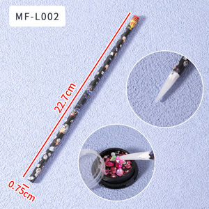 Rhinestones Gems Picking Crystal Picker Dotting Tool Nail Wax Pencil Pen para decoración de uñas - Product Image 3