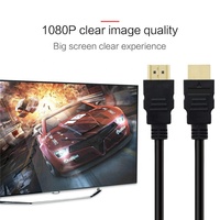 Cable HDMI a HDMI Xput CCS 1.4V 2.0V 4K 30Hz 60Hz 1080P, Cable HDMI de 1M 1.5M 1.8M 2M 3M 5M 10M 15M 20M 30M, Negro