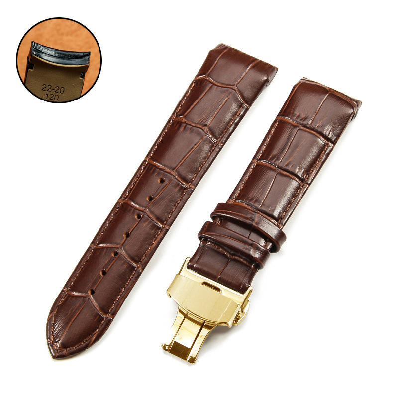 Brown gold buckle