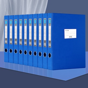 High Quality Foldable <strong>File</strong> Box <strong>PVC</strong> A4 55mm <strong>File</strong> Cae for Office Display Book - Product Image 6
